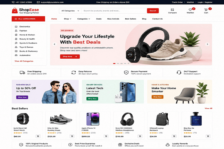 E-Commerce Web Development