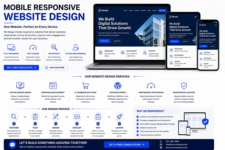 Mobile Responsive Website Design